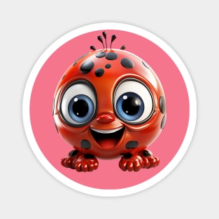 Cute Little Ladybug Magnet